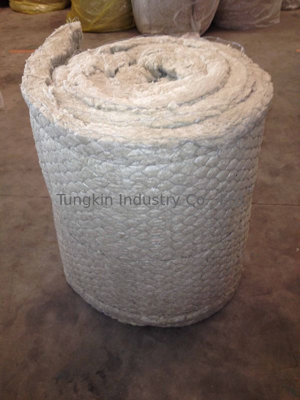 Flexible Rockwool Insulation Blanket Fire Proof 25mm 150mm Thickness